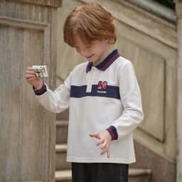 Dave Bella Boys Spring Autumn Polo T-shirt Casual Long Sleeve Cotton T-shirt Kids Outdoor Shirt Top Children Clothes DK3253258
