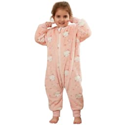 MICHLEY Baby Sleeping Bag Flannel Children Pajamas Warm Winter Clothes Toddler Sack Sleepsack Bedding For Girls Boys Kids 1-6T