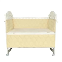 Newborn Cribs Bumpers Baby Crib 4 PCS Set Cot Bumper Anti Collision Protector Bed Teen Room Decor Four Season Universal 130x70cm