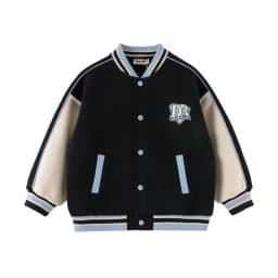 Dave Bella Spring Autumn New Boys Girls Jacket Cartoon Letter Print Baseball Uniform Children Sports Outerwear DK3242166
