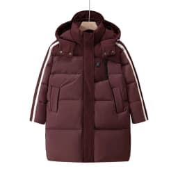 OLEKID 2025 Winter Children Girls Down Jacket Thick Warm Long Teenage Girl Down Jacket Coat 6-14 Years Kids Boy Parkas Outerwear