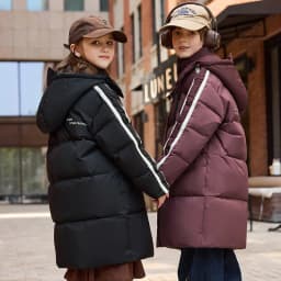 OLEKID 2025 Winter Children Girls Down Jacket Thick Warm Long Teenage Girl Down Jacket Coat 6-14 Years Kids Boy Parkas Outerwear