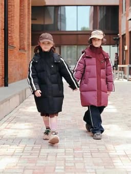 OLEKID 2025 Winter Children Girls Down Jacket Thick Warm Long Teenage Girl Down Jacket Coat 6-14 Years Kids Boy Parkas Outerwear