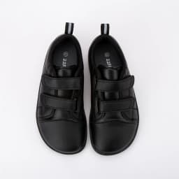 ZZFABER Soft Fiber Leather Casual Shoes Flixible Barefoot Sneakers for Boys