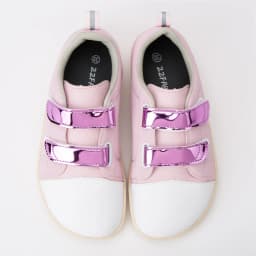 ZZFABER Soft Fiber Leather Casual Shoes Flixible Barefoot Sneakers for Boys