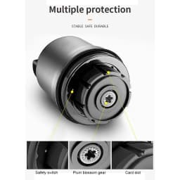 OWJHE N1000W Meat Grinder Kitchen Chopper 6L Electric Home Meat Grinders Stainless Steel Baby Vegetable Food Processor Blender