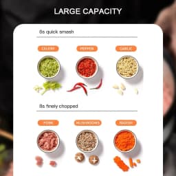 OWJHE N1000W Meat Grinder Kitchen Chopper 6L Electric Home Meat Grinders Stainless Steel Baby Vegetable Food Processor Blender