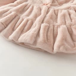 Dave Bella Children's Plush Cotton Coat Autumn Winter Girls' Thickened Warmth Jacket Party Outerwear Children Clothing DB4253769