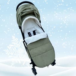 Universal Stroller Footmuff, Fits YOYO /YOYO2/ YOYO3 & Bugaboo All Series, Waterproof Fabric, Foldable Washable
