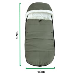 Universal Stroller Footmuff, Fits YOYO /YOYO2/ YOYO3 & Bugaboo All Series, Waterproof Fabric, Foldable Washable