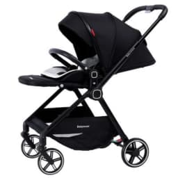 Highview Baby Stroller Can Sit or Lie Down, Lightweight and Foldable, Newborn Baby Umbrella Stroller,Four-wheel Two-way Stroller