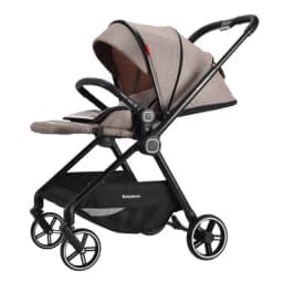 Highview Baby Stroller Can Sit or Lie Down, Lightweight and Foldable, Newborn Baby Umbrella Stroller,Four-wheel Two-way Stroller