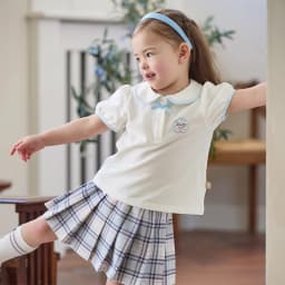 Dave Bella Girls Polo T-shirt Skirt Sets 1-7 Years 2PCS Short Sleeve Top Pleat Skirt Suits Summer Outdoor Clothes Set DB2262214