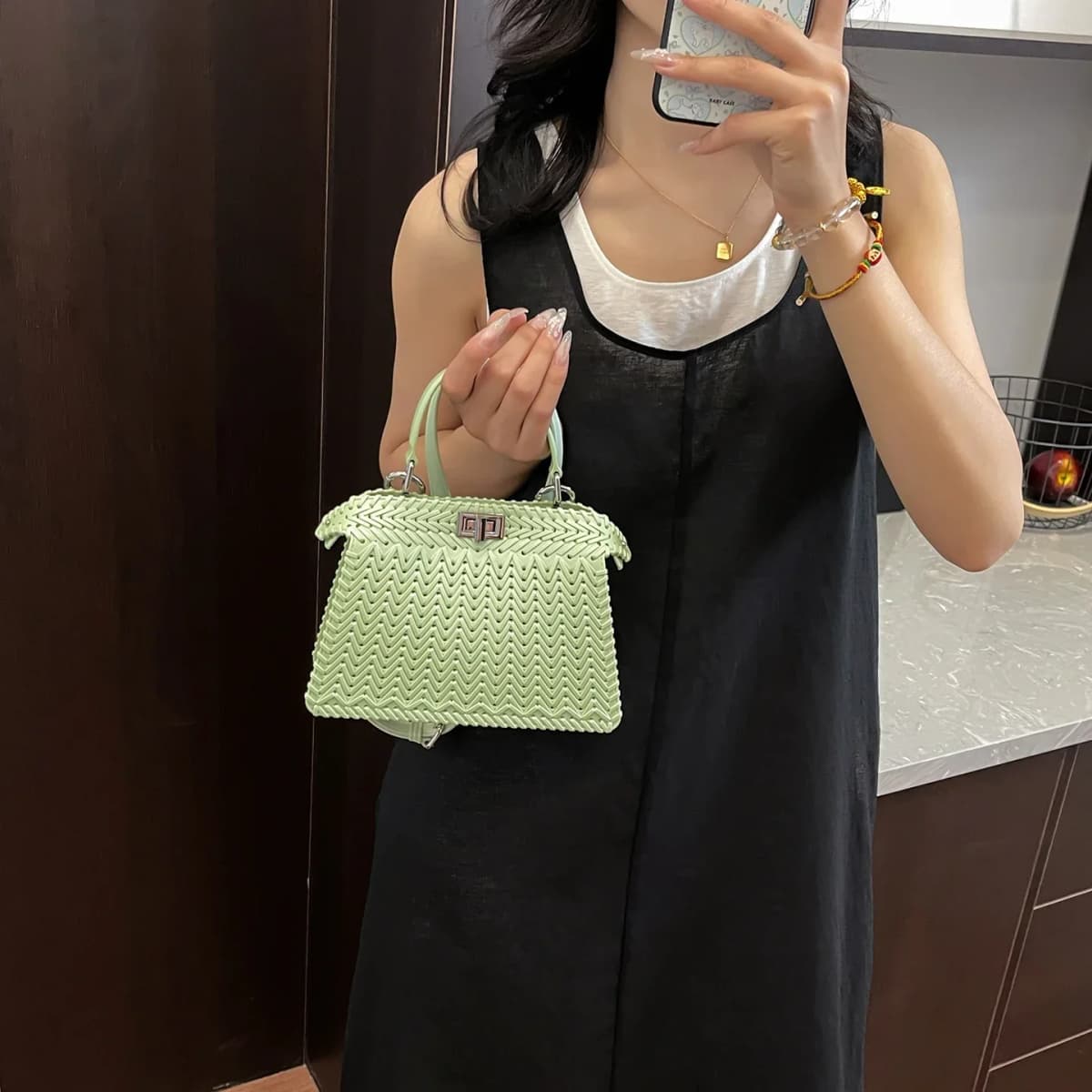 Stylish Elegant Diaper Bags For Women Simple Vintage Leather Crossbody Bag Minimalist Designer Luxury Commuter