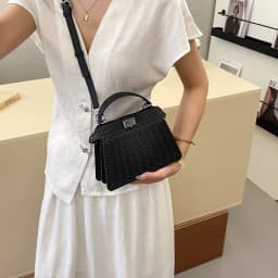 Stylish Elegant Diaper Bags For Women Simple Vintage Leather Crossbody Bag Minimalist Designer Luxury Commuter