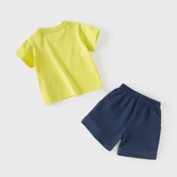 Dave Bella Boys Summer T-shirt 2PCS Set Childern Short Sleeve Top+Shorts Suits Kids Clothing Casual Trousers Pullover DB2262032
