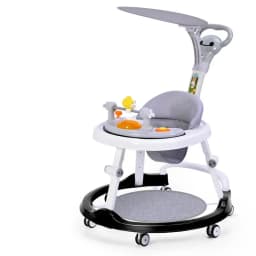Anti O-shaped Legs Baby Walker Multifunctional Music Anti-Fall Anti-Roll Design Infant Walker for Baby Boys Girls Household Use