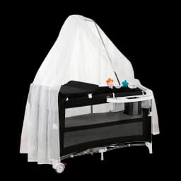 Portable Baby Bed Baby Crib Foldable Baby Crib Newborn Baby Crib Height-Adjustable Baby Crib Multifunctional Baby Crib Baby Crib with Safety Rails Bedside Sleeper Baby Crib Anti-Tip Baby Crib Home-Use Baby Crib Breathable Mattress 0-3 Years Old Infant