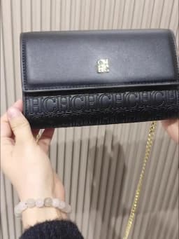 CH Crossbody Bag For Women Luxury Designer Handbag Fashion Embossed Leather Shoulder Bag Elegant Chain Clutch Bag For Daily Use