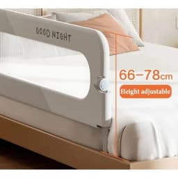 IMBABY Folding Bed Rail for Toddlers,Baby Bed Rail Guard with Reinforced Anchor Safety System,Fit Bunk,Full Size,Queen,King,Twin