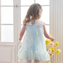 Dave Bella Girls Mesh Dresses Children Princess Clothes Baby Summer Dress Elegant Charm Party Cool Fashion Sleeveless DB2261640