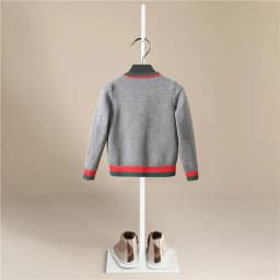 Autumn Knitted Kids Cardigan Sweater Coat Teenagers Clothing England Style Cardigans Bow Cotton Sweaters for Girls