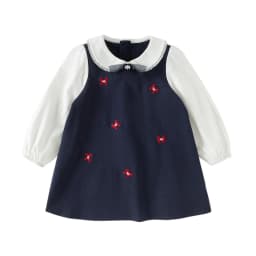 Dave Bella Girls Knitted Dress Spring Autumn Children Clothes Kids Sweet Elegant Dress Long Sleeve Outdoor Charm Party DB1260579