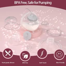 Wearable Milk Collection for Spectra S1 S2 9 Plus and SG, Wearable Breast Pump Collection Cup Compatible with Spectra