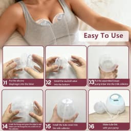 Wearable Milk Collection for Spectra S1 S2 9 Plus and SG, Wearable Breast Pump Collection Cup Compatible with Spectra