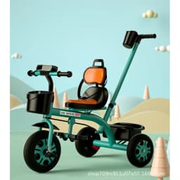 Kids Tricycle Toddler Bike 1-6 Years Old Large Lightweight Children Foot Pedal Bike Baby Ride On Toy Bicycle