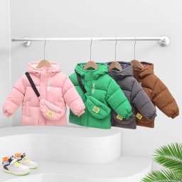 2026 New Children's Down And Cotton Coat - Winter Overcoat For Boys And Girls - Stylish Thick And Warm Cotton Coat - Big Coat