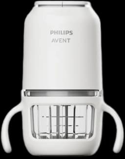 Philips Avent Baby Food Maker 150W 2 Glass Cups 2 Blades 25000RPM 316L 8-Blade Cutter Mini Food Processor
