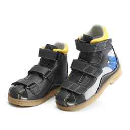 Princepard Orthopedic Kids Sandals Boys Children Summer Corrective Shoes Flat Feet Clubfoot Footwear with Arch Support
