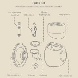 Hands Free Electric Breast Pumps Mother Milk Extractor Portable Breast Air Pump Wearable Wireless Breast Pump UV Disinfectable