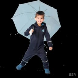 Children's Outdoor Soft-Shell Onesies Are Waterproof and Fleece Breathable