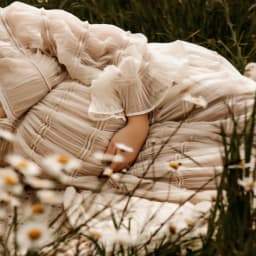 Bohemian Photo Shooting Pregnancy Dress Ruffle Long Sleeve Pleated Dresses Photo Shoot Photography Dress For Women
