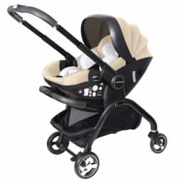 3-in-1 Baby Safety Stroller, Two-Way Newborn Baby Safety Seat, Portable 3-in-1 Stroller for Ages 0-2 Years Old