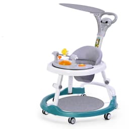 Walker with Music Anti O-shaped Legs Multifunctional Anti Fall and Anti Roll Suitable for Both Male and Female Infants