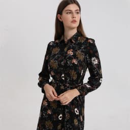 AP ISHA Style Print Soft Maxi Dress with Belt 2024 Spring and Summer Big Girls and Women Dresses Clothes 01-3