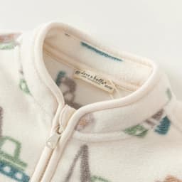 Dave Bella Boys Jackets Coats Zipper Spring Autumn Children's Clothing Cartoon Print Cute Outwear Kid Wear DB396-X