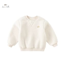 Dave Bella 2023 New Autumn Winter Girls Boys Baby Children Top Sweatshirt Casual Fashion Pullover Gentle Outdoor Party DB4237447