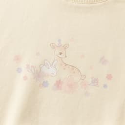 Dave Bella Autumn Children's Hoodie Sweet Cute Cartoon Rabbit Print Girls' Mesh Long Sleeves Sweatshirt Top Gentle DB3252848