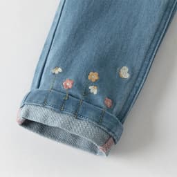 Dave Bella Autumn Girl's Denim Trousers Fashion Casual Sweet Cute Embroidery Kids Elegant Stright Jeans Party Outdoor DB3252648
