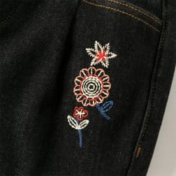Dave Bella Children Embroidery Jeans Pants Winter Autumn Velvet Thicken Girls Straight Pants Casual Warm Trousers DK4253639