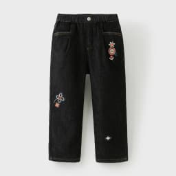 Dave Bella Children Embroidery Jeans Pants Winter Autumn Velvet Thicken Girls Straight Pants Casual Warm Trousers DK4253639