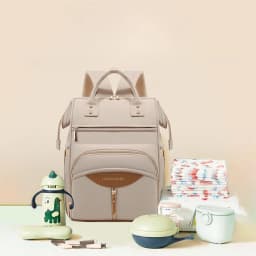 New Multifunctional Mother Diaper Bags Waterproof Large Capaci Lightweight Portable Diaper Bag for Outing Wet And Dry Separation