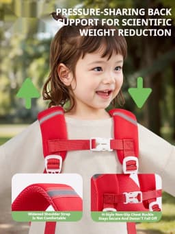 AIBEDILA Cartoon Kindergarten Backpack Cute Mushroom Kids Backpack Lightweight Children's Travel Bag 1-5T Boy/Girl Toddler Gift