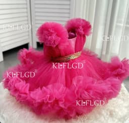 KLFGD New Style Girls Luxury Dress Party Elegant Girl Party Dress Pageant Dresses for Toddler Girls Baby Girl Christmas Dress