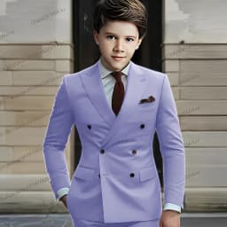 New Boy Suit Formal Occasions Business Kids Wedding Party Prom Boy 2 Piece Set Tuxedos Blazer Pants