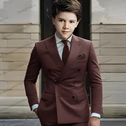 New Boy Suit Formal Occasions Business Kids Wedding Party Prom Boy 2 Piece Set Tuxedos Blazer Pants
